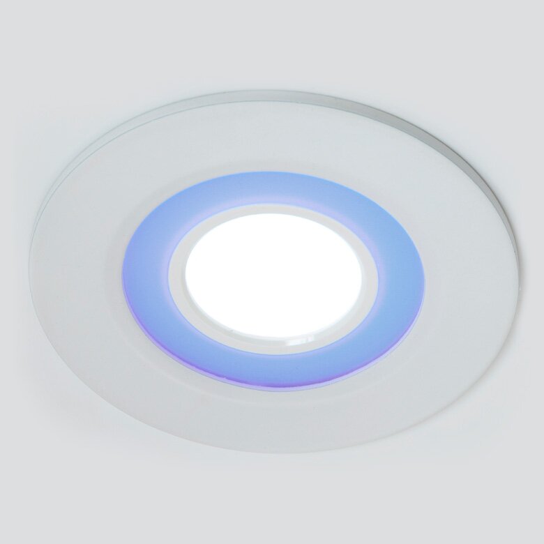 Ультратонкий светильник с синей светодиодной подсветкой 6w